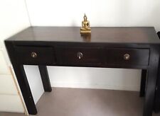 Console teck massif d'occasion  Joinville-le-Pont