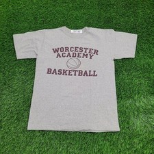 Camisa de basquete vintage Worcester-Academy P/M 20x25 comprar usado  Enviando para Brazil