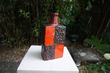 Vase rot schwarz gebraucht kaufen  Bremen