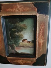 Ancienne miniature peinture d'occasion  Crécy-la-Chapelle