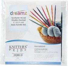 Conjunto de agulhas de ponta dupla Knitter's Pride-Dreamz kit de meias 5 pol., usado comprar usado  Enviando para Brazil