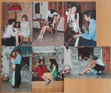 Vecchie cartoline fidanzati usato  Foligno
