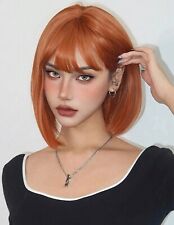 Perruque synthétique rousse d'occasion  Artix