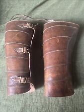 Vintage brown leather for sale  HASTINGS