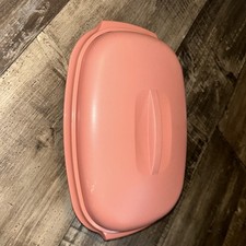 Vintage Tupperware Microondas Reaquecimento e Vaporizador Dusty Rose Duas Peças 6 Xícaras comprar usado  Enviando para Brazil
