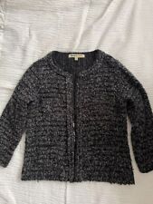 Jacke boucle grau gebraucht kaufen  Mörfelden-Walldorf