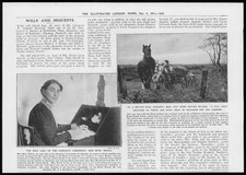 1911 antique print for sale  ASHFORD