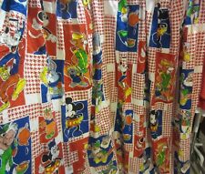 Vintage disney curtains for sale  Chesterfield