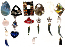 Lot pendants silver for sale  Amherst