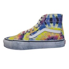 Tênis feminino de lona VANS SK8-HI cônico lavado tingido gravata 7, usado comprar usado  Enviando para Brazil