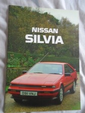Nissan silvia brochure for sale  KINGS LANGLEY