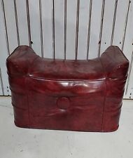 vintage leather ottoman for sale  Hamburg