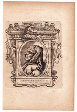 Portrait XVIIIe Ambrogio Lorenzetti Siena Sienne Peintre Peinture Italie 1767, usado comprar usado  Enviando para Brazil