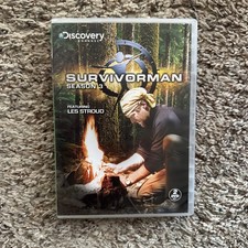 Survivorman: Season 3 - Les Stroud (2-Disc DVD, 2009) Discovery Channel comprar usado  Enviando para Brazil