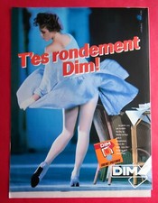 Publicite presse lingerie d'occasion  Le Portel