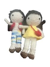 Conjunto Amigurumi Menina e Menino Crochê Crianças com Melhor Bolsa Vermelha, usado comprar usado  Enviando para Brazil