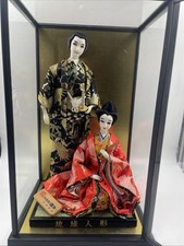 Boneca Ryukyu 琉球人形 Príncipe Princesa Vitrine Casal Vintage comprar usado  Enviando para Brazil