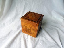 Antique inlaid boxwood for sale  STIRLING