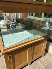 Aqua oak aquarium for sale  HUNTINGDON