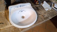 Lavandino ceramica artistica usato  Cavezzo