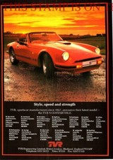 Tvr convertible sports for sale  SIDCUP