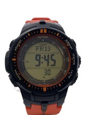 Relógio de pulso digital solar CASIO PROTREK laranja excelente Japão comprar usado  Enviando para Brazil