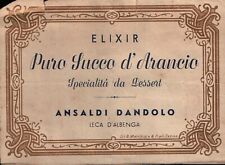 Rara etichetta elixir usato  Albenga