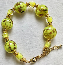 Bracelet perles verre d'occasion  Vence