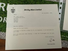 stirling moss for sale stirling moss for sale WIGTON