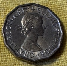 1966 three pence for sale  TUNBRIDGE WELLS