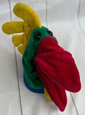 Antigo Manhattan Brinquedos Galo Looney Pássaro Colorido Boneco de Mão Bebê Einstein 1994 comprar usado  Enviando para Brazil
