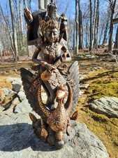 Balinese wood carving for sale  Maryland Line