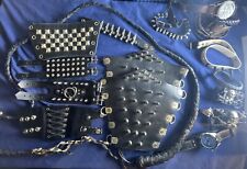 Leather lot studded for sale  Philadelphia