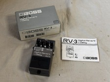 Pedal de efeitos de guitarra Boss RV-3 RV 3 digital ressonância/atraso com caixa comprar usado  Enviando para Brazil