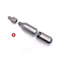 Kit de cartucho de CO2 recarregável 12g plugue de desconexão rápida para paintball PCP Airsoft comprar usado  Enviando para Brazil