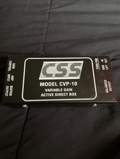Caixa direta ativa ganho variável CSS modelo CVP-10 comprar usado  Enviando para Brazil