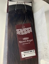 cabelo humano tecido 100% livre de emaranhados; reto; costurar; trama; pacote de 14" comprar usado  Enviando para Brazil