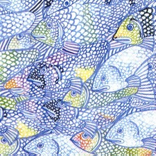 Serviettes papier poissons d'occasion  Reims
