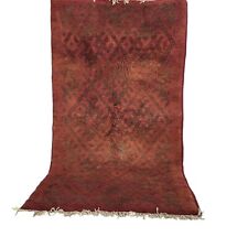 Usado, Tapete vibrante marroquino feito à mão marrom-avermelhado tribal azilal berbere lã 6X3 comprar usado Usado, Tapete vibrante marroquino feito à mão marrom-avermelhado tribal azilal berbere lã 6X3 comprar usado  Enviando para Brazil