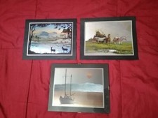 Stampe cavalli paeseggio usato  Peveragno