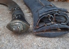 Antico coltello nepalese usato  Rignano Flaminio