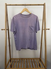 Usado, VTG Gradient Sun Faded Violet Selvedge Pocket Worn Cotton WIP Boxy T-Shirt L comprar usado Usado, VTG Gradient Sun Faded Violet Selvedge Pocket Worn Cotton WIP Boxy T-Shirt L comprar usado  Enviando para Brazil