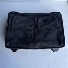 Bolsa de transporte TUMI preta nylon alfa vestuário 2 rodas viajante executivo comprar usado  Enviando para Brazil