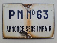 Sncf plaque émaillée d'occasion  France