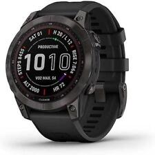 Relógio esportivo Garmin Fenix 7 safira solar GPS carbono DLC preto, usado comprar usado  Enviando para Brazil