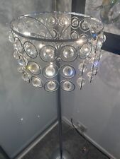 Chrome crystal drop for sale  HOCKLEY