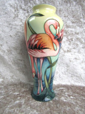 Moorcroft vase flamingo for sale  GLOUCESTER