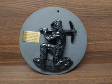 Coal miner plaque for sale  PORTH