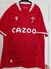 Wales signed rugby for sale  TOWCESTER