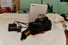 Nikon d610 24.3mp for sale  TAUNTON